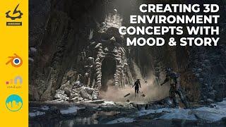 Creating 3D Environment Concepts with Mood & Story with Andy Walsh