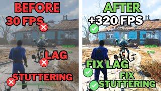 Fallout 4 NEXT-GEN Optimization Boost FPS Fix Lag & Stuttering