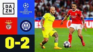 Benfica – Inter Mailand Viertelfinale - Hinspiel  UEFA Champions League  DAZN Highlights