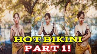 Thol India Bengali boudi hot bikini photoshoot video Part 1