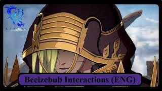 Granblue Fantasy Versus Rising Beelzebub Interactions English
