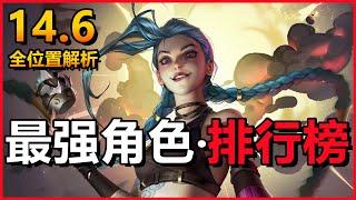 LOL英雄聯盟【版本】14.6最强角色排行榜！T1推荐，上分必看！#LOL#英雄聯盟#木魚仔