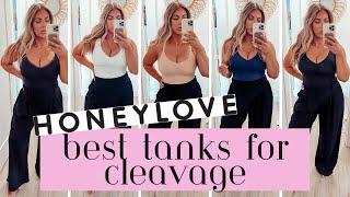 My GO-TO Shapewear for AMAZING cleavage and tummy control  HONEYLOVE  ️ 38DDMIDSIZE TRY-ON