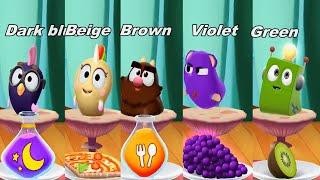 My Talking Tom Learn Colors Sugar vs Dot vsGus  vs Squeak vs Flip