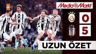 Galatasaray 0 - 5 Beşiktaş  2024 Süper Kupa Finali  Uzun Özet