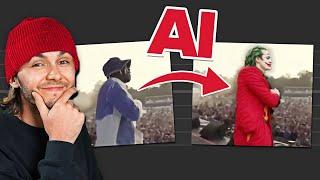 Swap Lil Yachty with Joker with AI - How to Replace People in Video high-quality method