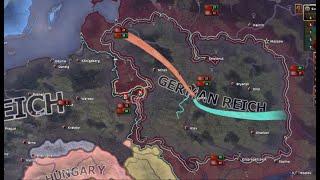 Waiting for AI to walk into deep encirclement - Hearts of Iron 4