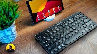 Best Wireless Bluetooth Keyboard for Tablets Phones PC Mac and Smart TV -  Zeb K5000MW