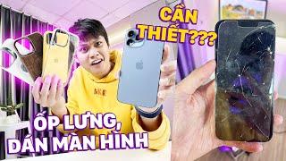 CÓ CẦN THIẾT PHẢI DÙNG ỐP LƯNG DÁN MÀN HÌNH CHO iPHONE?? #Shorts