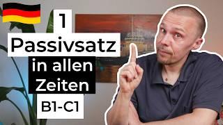 Vorgangspassiv für Profis Alle Zeiten im Passiv bilden B1-C1