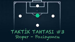 Taktik Tahtası #3 - Stoper  Pozisyoncu - Taha Altıkardeş Bursaspor u17