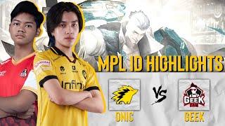 ONIC NO BAN?  ONIC ESPORTS vs GEEK FAM MPL ID Season 13