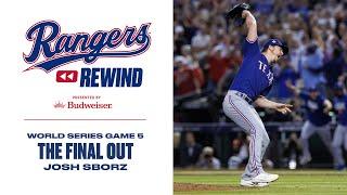 Rangers Rewind World Series Game 5 The Final Out