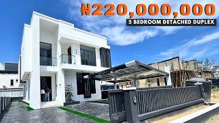 TOURING THIS 220000000 MILLION NAIRA $293333 5 BEDROOM DUPLEX IN  LEKKI LAGOS NIGERIA