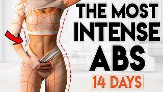 THE MOST INTENSE ABS WORKOUT 14 day results  5 min Workout