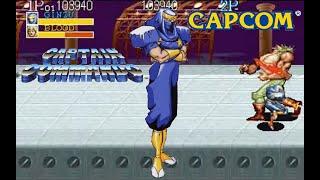 CPS1Captain Commando Arcade-GinzuShoNinja Hardest No Death Playthrough