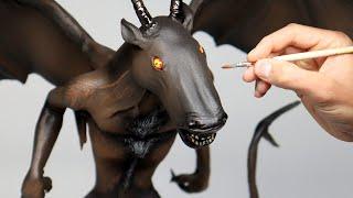 Making CRYPTIDS The Legend of THE JERSEY DEVIL Sculpting & Storytime