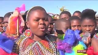 More than 50000 Zulu maidens participate in Reed Dance