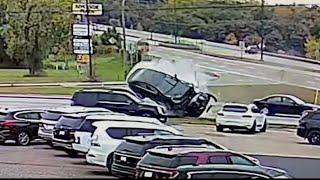 Caught on video Dramatic drunk driving crash in Eau Claire Wis.