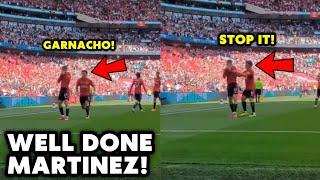 WELL DONE Footages that fans missed What Martinez did after Garnachos goal