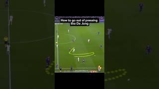 BREAK Pressing Like De JONG Full analysis on the channel #footballanalysis #soccer #futbol