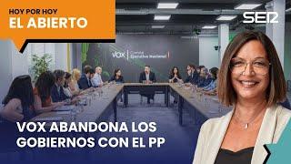 Vox rompe con el PP y Marta Rovira regresa a España  #ElAbierto 12072024