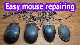 computer mouse repairing easily at your home.