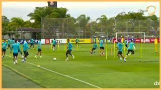 Brazil - Passing Drill & Activation With Balls & Saq