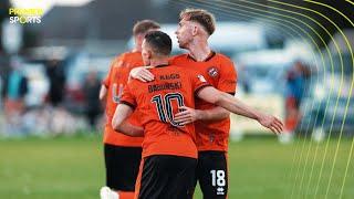 HIGHLIGHTS  Buckie Thistle 2-5 Dundee United  Trapanovski Holt and Babunski goals for visitors