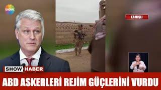 ABD askerleri rejim güçlerini vurdu