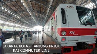 Virtual Trip Jakarta Kota to Tanjung Priok using KAI Commuter Line