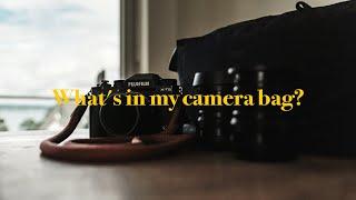 Whats in my camera bag? My Fujifilm Special Edition