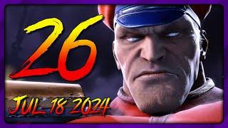 TRUE DOUBLE K.O. 4 Good Matches ALL DAY? Disappointing Part 26 - M.Bison SF6 UPDATE Gameplay