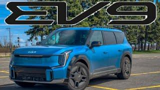 Best 3 Row EV SUV  2024 Kia EV9 GT-Line  Review & POV Drive