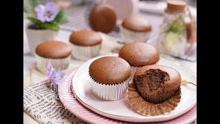 極度簡易朱古力CUPCAKE巧克力杯子蛋糕easy Chocolate Cotton Sponge Cupcake recipe