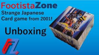 Strange Japanese Football Card Game Unboxing