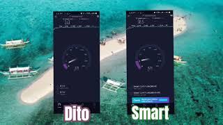 5g Speedtest Dito vs SMART in Maharlika Village Taguig City