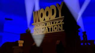 Woody and Buzz Animation logo 2018-2019 Superhero Version Version 2