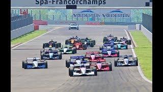 All F1 2018 Cars vs All IndyCar 1999 - Spa