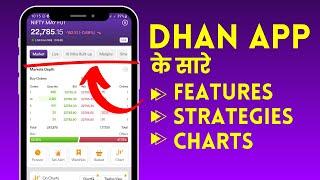 How to Use Dhan App? Option Trading Strategies Charts - Explained in Hindi