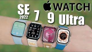 Apple Watch 9 vs. Series 8  7  Ultra 2  SE - Welche lohnt sich mehr? KAUFBERATUNG 2023