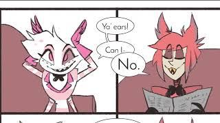 Als Fluffin Ears  Hazbin Hotel comic dub