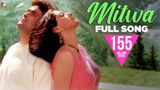 Mitwa  Full Song  Chandni  Sridevi Rishi Kapoor  Lata Mangeshkar Babla Mehta  Shiv-Hari