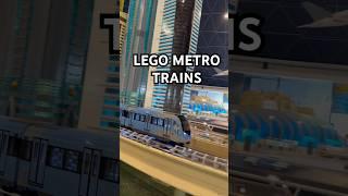 Dubai METRO Trains made from LEGO 