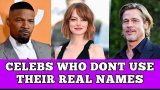 20 Celebrities who don’t use their real names