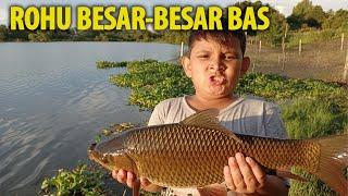 Mancing Rohu Besar-Besar Bas Goreng Pun Sedap Tapi Bini Rasa Terkilan