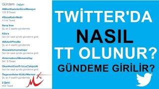 Twitterda Nasıl TT Olunur? Nasıl Gündeme Girilir?