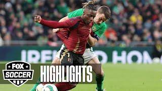Ireland vs. Belgium International Friendly Highlights  Fox Soccer