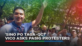 Mga hakot? Protesters reaction to Vicos question confirms his suspicion  ABS-CBN News