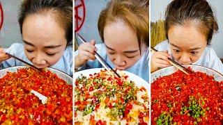 EXTREME SPICY FOOD  ASMR Mukbang Spicy Food Challenges  Tik Tok China #16